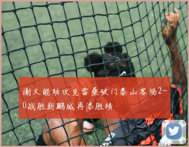 谢文能助攻克雷桑破门泰山客场2-0战胜新鹏城再添胜绩